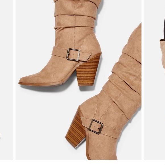 Raylnda heeled tall boots - Picture 2 of 5